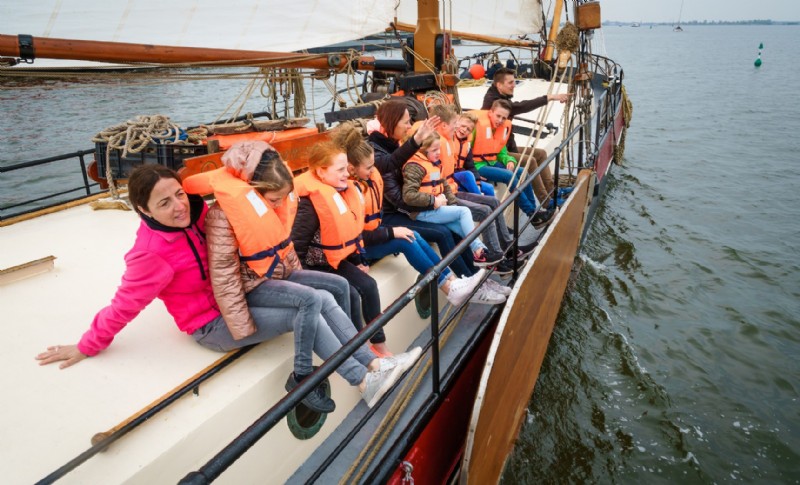 Uw familiedag op een traditioneel zeilschip