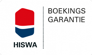 HISWA boekingsgarantie logo