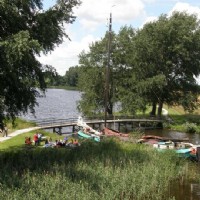 Klipper zeilen in Friesland