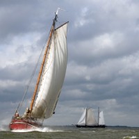 Weekend zeilen op het IJsselmeer