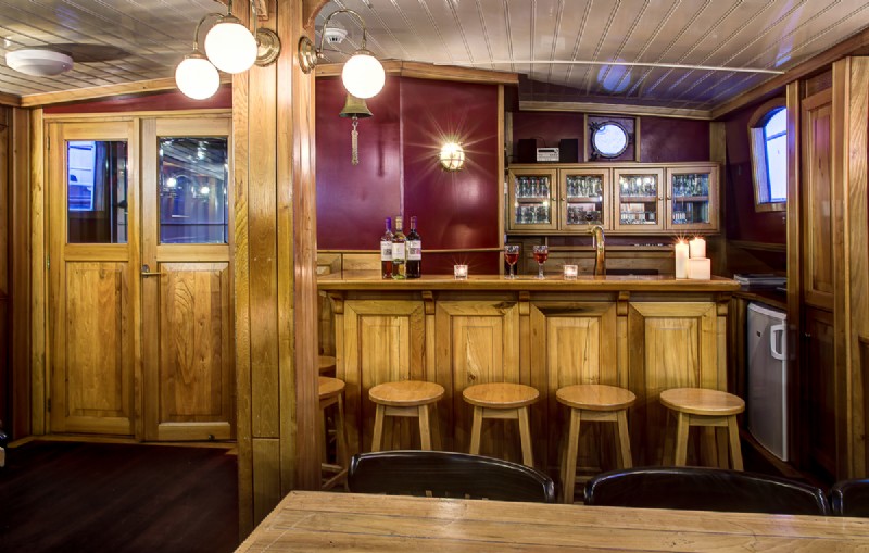 De bar: vrijwel ongewijzigd