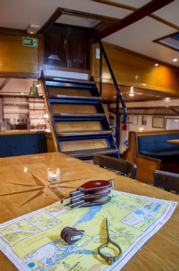 Samen met de schipper een route plannen
